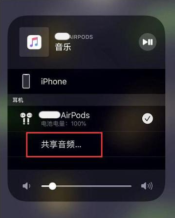 吐鲁番苹果14音频维修点分享iPhone14音频共享设置方法 