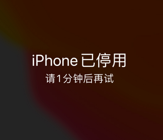 吐鲁番苹果手机维修分享:iPhone 显示“不可用”或“已停用”怎么办？还能保留数据吗？ 