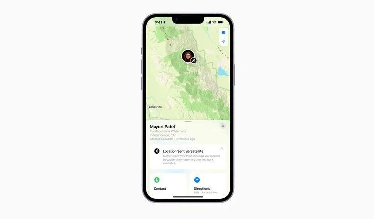 吐鲁番苹果14维修分享iPhone14系列中 FindMy功能通过卫星分享位置方法教程 