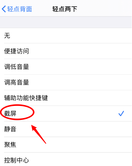 吐鲁番苹果手机维修分享iPhone12如何启用双击截屏 